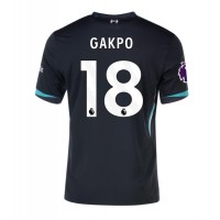 Moški Nogometni dresi Liverpool Cody Gakpo #18 Gostujoči 2024-25 Kratek Rokav